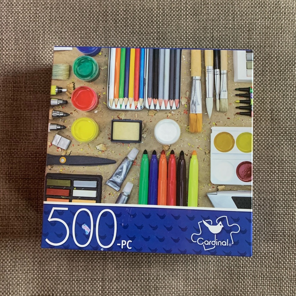 Craft supplies puzzle
